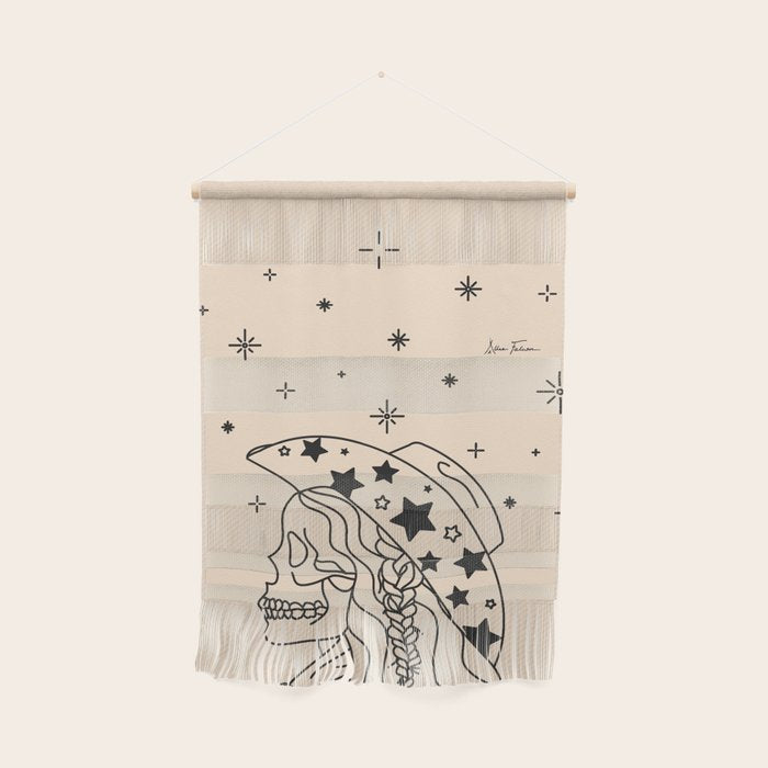 Love or Die Tryinâ - Rhinestone Cowgirl Black & Cream Wall Hanging Gallery Image 1