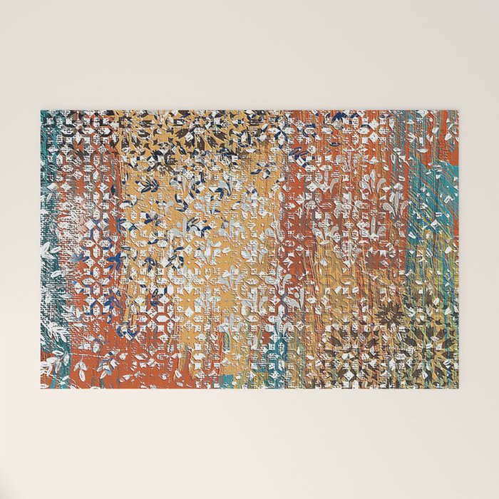 Southwestern Summer Morning Welcome Mat Gallery Image 1