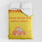 Wanna Get It Delivered? Duvet Cover Gallery Image 6