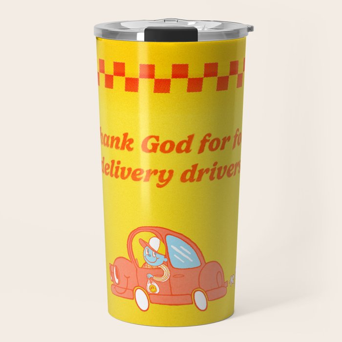 Wanna Get It Delivered? Travel Mug Gallery Image 1