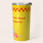 Wanna Get It Delivered? Travel Mug Gallery Image 2