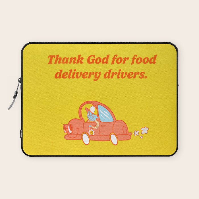 Wanna Get It Delivered? Laptop Sleeve Gallery Image 1