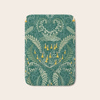 Woodland soil Morris style shining emerald Bath Mat Gallery Image 1