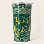 Woodland soil Morris style shining emerald Travel Mug Gallery Image 1