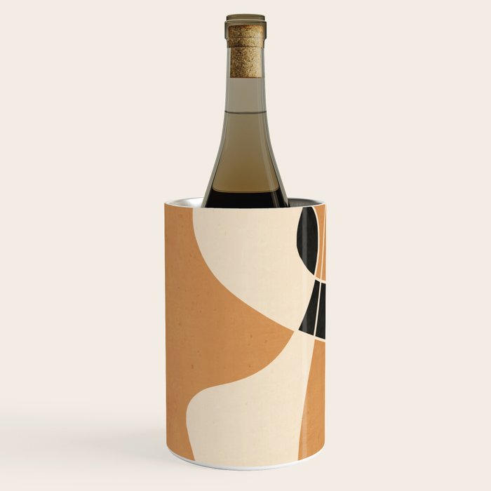 Modern Abstract Minimal Art 21 Wine Chiller Gallery Image 2
