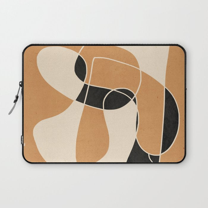 Modern Abstract Minimal Art 21 Laptop Sleeve Gallery Image 1