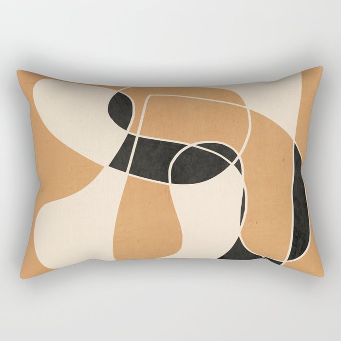 Modern Abstract Minimal Art 21 Rectangular Pillow Gallery Image 2