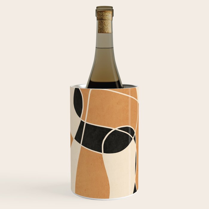Modern Abstract Minimal Art 21 Wine Chiller Gallery Image 1
