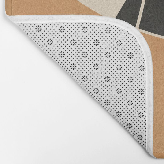 Modern Abstract Minimal Art 21 Bath Mat Gallery Image 2