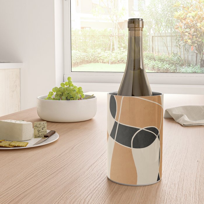 Modern Abstract Minimal Art 21 Wine Chiller Gallery Image 4