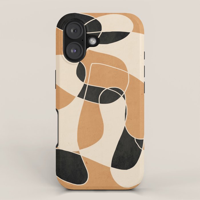 Modern Abstract Minimal Art 21 iPhone Case Gallery Image 1