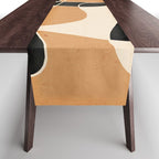 Modern Abstract Minimal Art 21 Table Runner Gallery Image 1