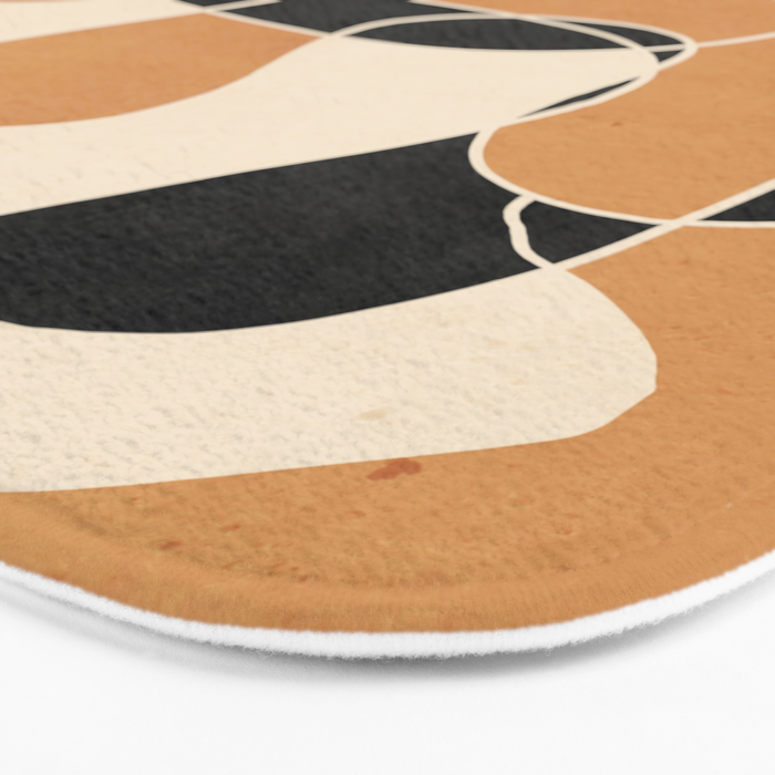 Modern Abstract Minimal Art 21 Bath Mat Gallery Image 3
