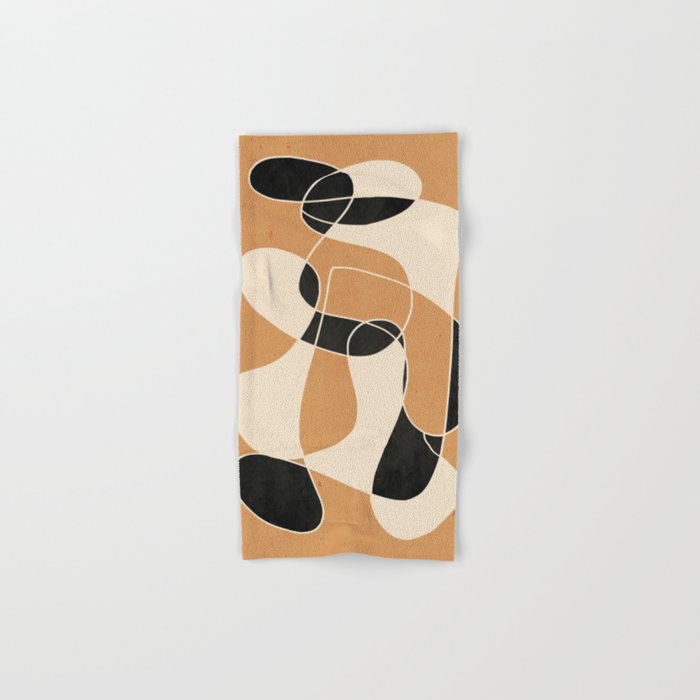 Modern Abstract Minimal Art 21 Bath Towel Gallery Image 1