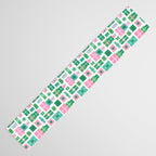 Oh What Fun - Pink and Green Table Runner Gallery Image 3