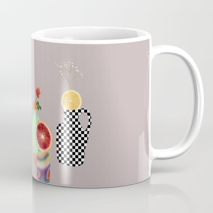 Still Life // Fruits & Flowers Coffee Mug Gallery Image 1