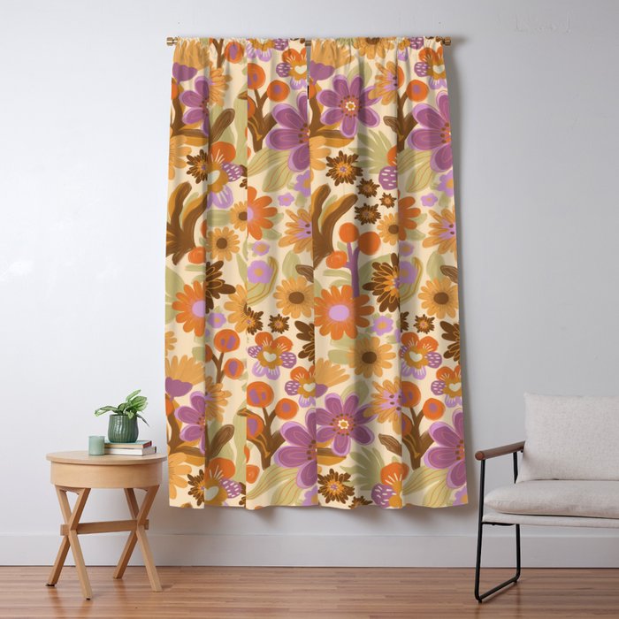 Flower power II Window Curtain Gallery Image 5