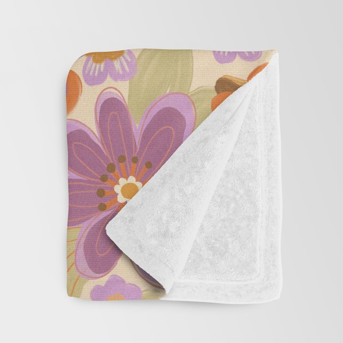 Flower power II Throw Blanket Gallery Image 3