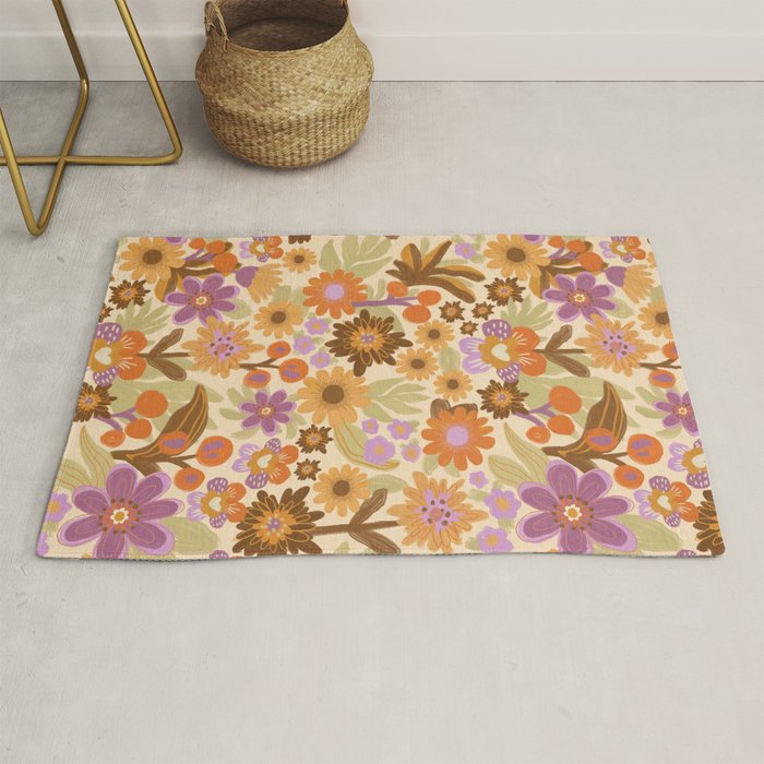 Flower power II Rug Gallery Image 1
