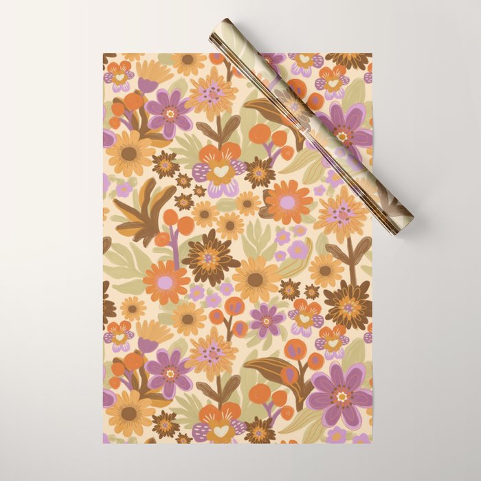 Flower power II Wrapping Paper Gallery Image 1