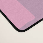 Summer check handdrawn purple Desk Mat Gallery Image 4