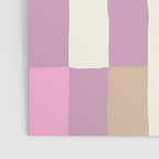 Summer check handdrawn purple Poster Gallery Image 3