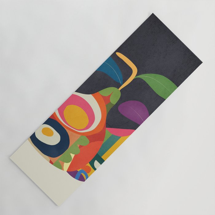 Abstract fruit shapes 02 Yoga Mat Gallery Image 1
