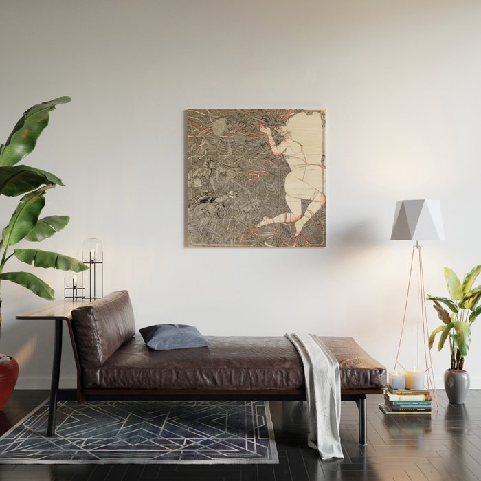 Wild We Are Beasts Wood Wall Art Gallery Image 2