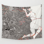 Wild We Are Beasts Wall Tapestry Gallery Image 4