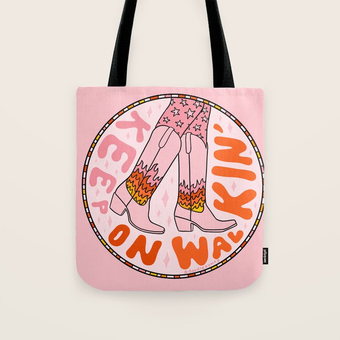 Keep On Walkin' Tote Bag Gallery Image 1