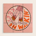 Keep On Walkin' Wood Wall Art Gallery Image 1