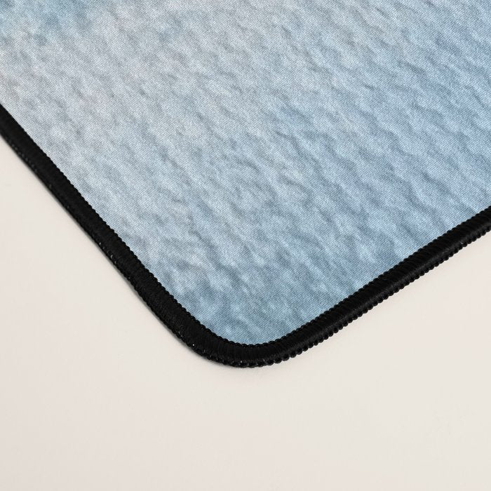 Low Tide - Blue & Coral Abstract Coastal Seascape Desk Mat Gallery Image 4