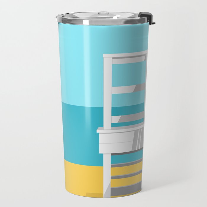 Summer Beach 01A Travel Mug Gallery Image 2