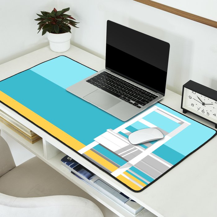 Summer Beach 01A Desk Mat Gallery Image 2