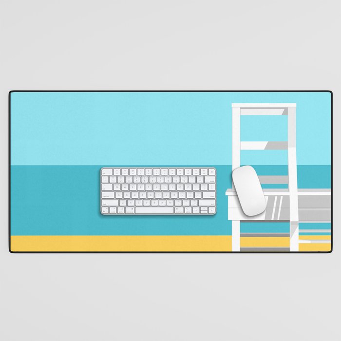 Summer Beach 01A Desk Mat Gallery Image 1