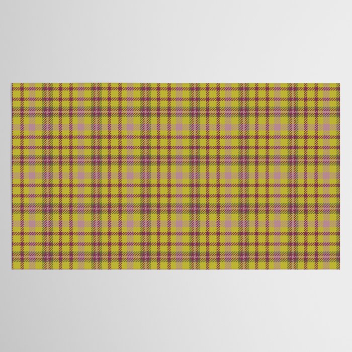 Plaid Ripe Chartreuse Tablecloth Gallery Image 2