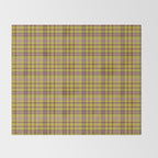 Plaid Ripe Chartreuse Throw Blanket Gallery Image 2