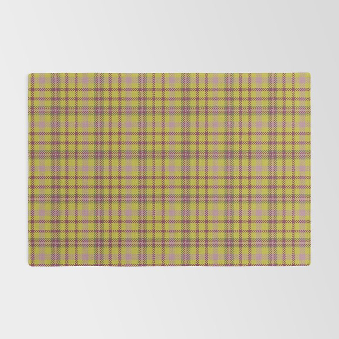 Plaid Ripe Chartreuse Rug Gallery Image 2