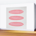 Surfboards in Pink Wall Mural Gallery Image 2