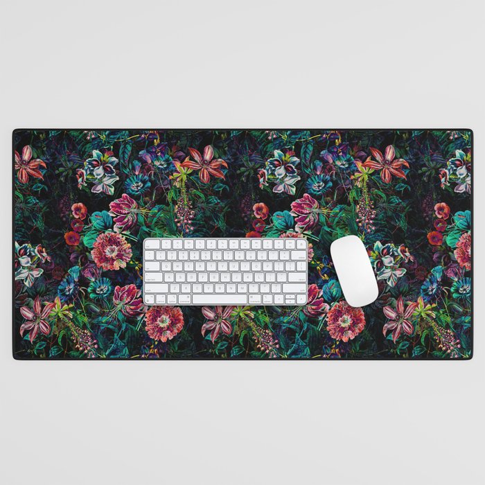 EXOTIC GARDEN - NIGHT IX Desk Mat Gallery Image 1