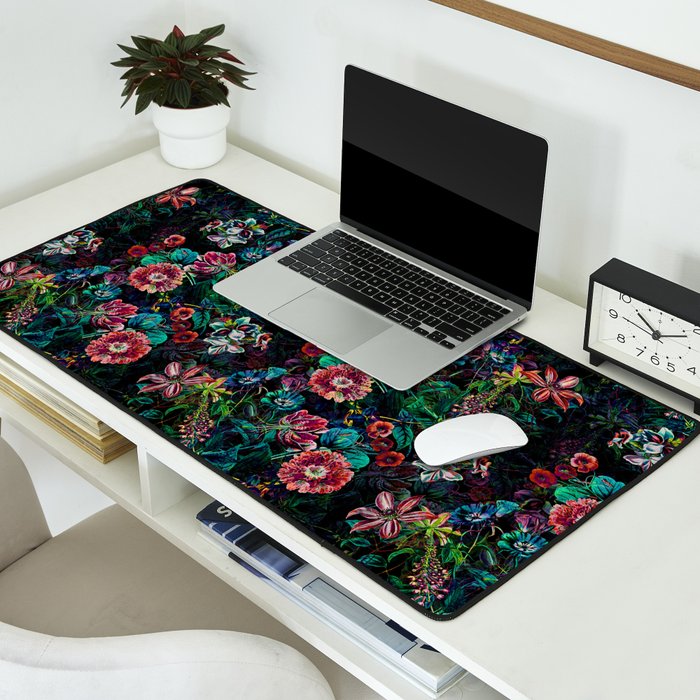 EXOTIC GARDEN - NIGHT IX Desk Mat Gallery Image 2