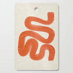 Orange Amazon River Cutting Board Gallery Image 1