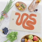 Orange Amazon River Cutting Board Gallery Image 2