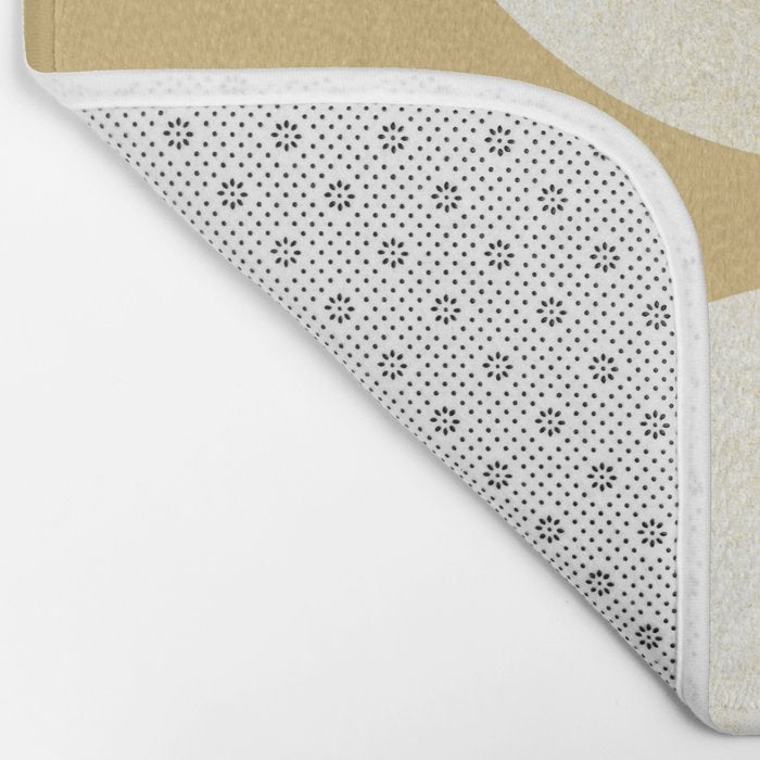 Lunar Eclipse - White Gold Bath Mat Gallery Image 2
