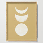 Lunar Eclipse - White Gold Serving Tray Gallery Image 1