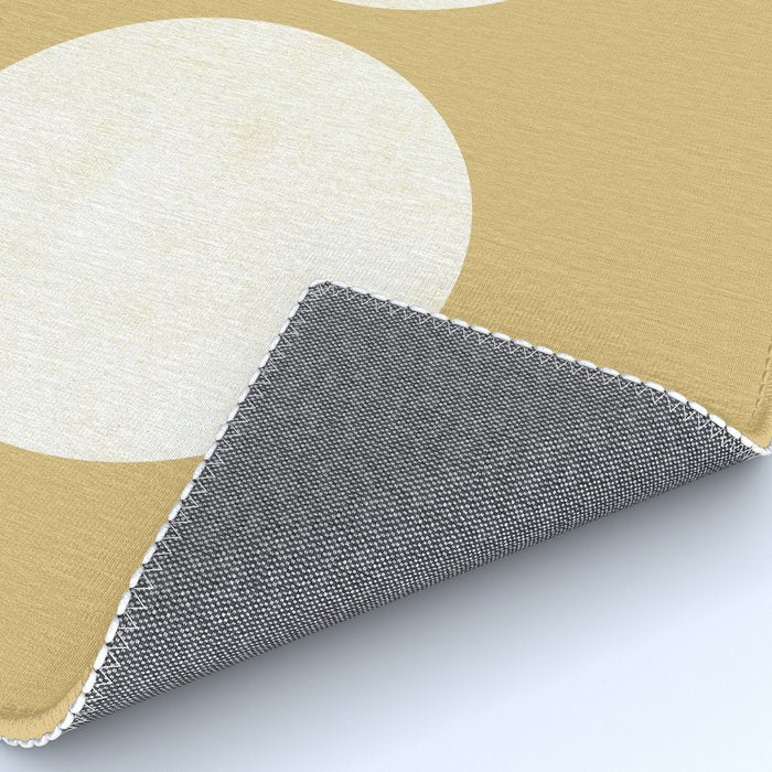 Lunar Eclipse - White Gold Rug Gallery Image 4