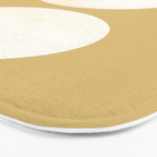 Lunar Eclipse - White Gold Bath Mat Gallery Image 3