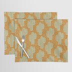 Sonora - gold and sage Placemat Gallery Image 1
