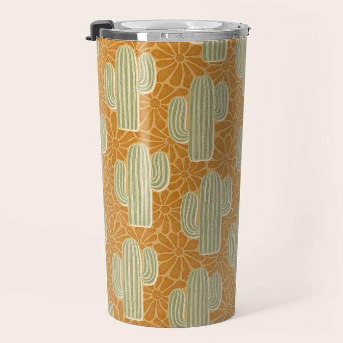 Sonora - gold and sage Travel Mug Gallery Image 3