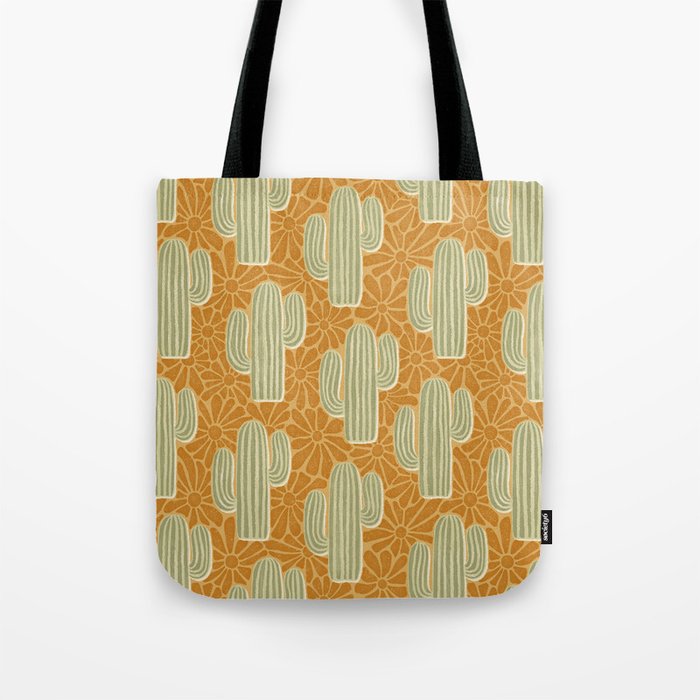 Sonora - gold and sage Tote Bag Gallery Image 1